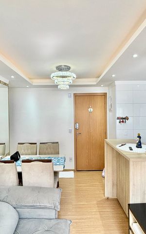 Apartamento à venda com 44m², 2 quartos e 1 vaga Apartamento à venda com 44m², 2 quartos e 1 vagaSala