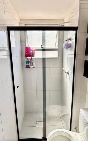 Apartamento à venda com 44m², 2 quartos e 1 vaga Apartamento à venda com 44m², 2 quartos e 1 vagaBanheiro