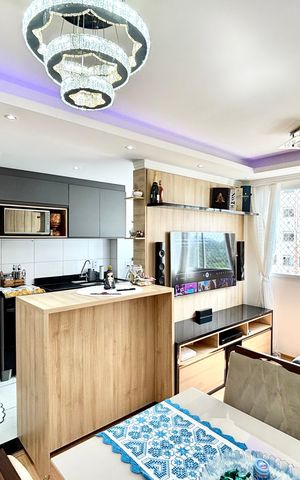 Apartamento à venda com 44m², 2 quartos e 1 vaga Apartamento à venda com 44m², 2 quartos e 1 vagaSala