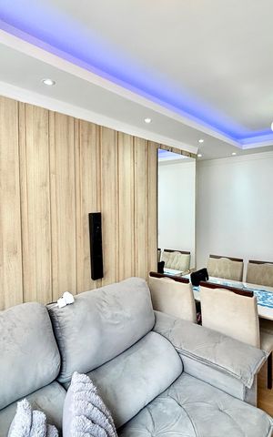 Apartamento à venda com 44m², 2 quartos e 1 vaga Apartamento à venda com 44m², 2 quartos e 1 vagaSala