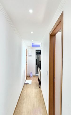 Apartamento à venda com 44m², 2 quartos e 1 vaga Apartamento à venda com 44m², 2 quartos e 1 vagaCorredor