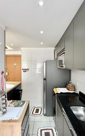 Apartamento à venda com 44m², 2 quartos e 1 vaga Apartamento à venda com 44m², 2 quartos e 1 vagaCozinha