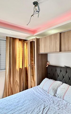 Apartamento à venda com 44m², 2 quartos e 1 vaga Apartamento à venda com 44m², 2 quartos e 1 vagaQuarto 2