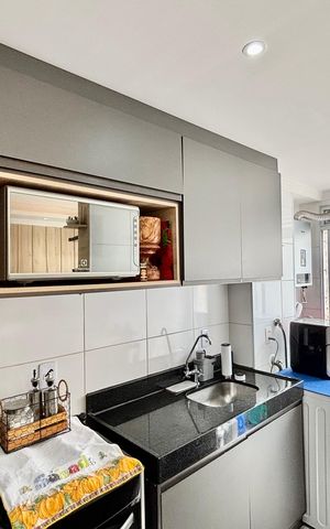 Apartamento à venda com 44m², 2 quartos e 1 vaga Apartamento à venda com 44m², 2 quartos e 1 vagaCozinha