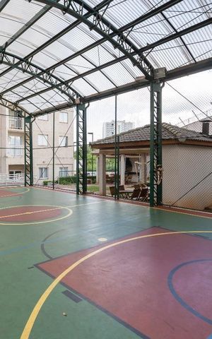 Apartamento à venda com 66m², 3 quartos e 1 vaga Apartamento à venda com 66m², 3 quartos e 1 vagaQuadra poliesportiva