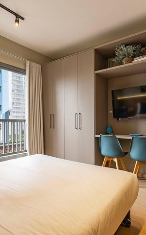 Studio para alugar com 24m², 1 quarto e sem vaga Studio para alugar com 24m², 1 quarto e sem vagaStudio