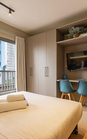 Studio para alugar com 24m², 1 quarto e sem vaga Studio para alugar com 24m², 1 quarto e sem vagaStudio