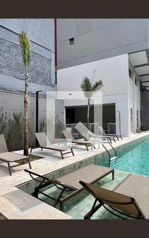 Studio para alugar com 24m², 1 quarto e sem vaga Studio para alugar com 24m², 1 quarto e sem vagaPiscina
