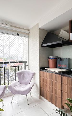 Apartamento à venda com 65m², 2 quartos e 1 vaga Apartamento à venda com 65m², 2 quartos e 1 vagaSacada