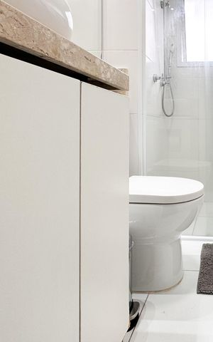 Apartamento à venda com 65m², 2 quartos e 1 vaga Apartamento à venda com 65m², 2 quartos e 1 vagaBanheiro Social