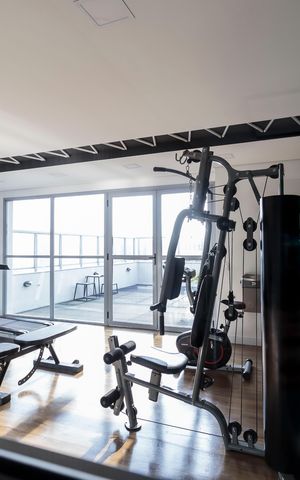 Apartamento para alugar com 31m², 1 quarto e sem vaga Apartamento para alugar com 31m², 1 quarto e sem vagaÁrea comum - Academia