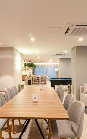 Studio para alugar com 38m², 1 quarto e 1 vaga Studio para alugar com 38m², 1 quarto e 1 vagaSalão de Festas