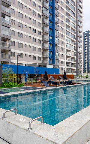Studio para alugar com 38m², 1 quarto e 1 vaga Studio para alugar com 38m², 1 quarto e 1 vagaPiscina