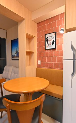 Studio para alugar com 38m², 1 quarto e 1 vagaSala/Quarto