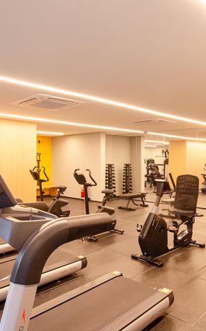 Studio para alugar com 38m², 1 quarto e 1 vaga Studio para alugar com 38m², 1 quarto e 1 vagaAcademia