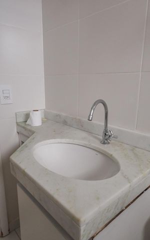 Apartamento para alugar com 82m², 3 quartos e 2 vagasBanheiro da Suíte