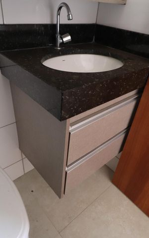 Apartamento para alugar com 61m², 2 quartos e 1 vagaBanheiro do Quarto 2