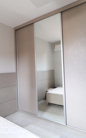 Apartamento para alugar com 61m², 2 quartos e 1 vagaQuarto 2 - Suíte