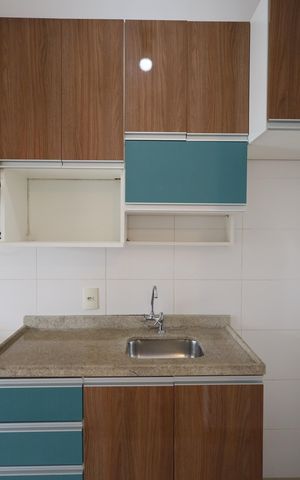 Apartamento para alugar com 40m², 1 quarto e 1 vagaCozinha e Área de Serviço