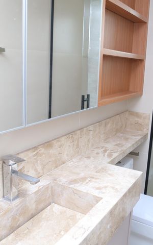 Apartamento à venda com 82m², 3 quartos e 2 vagasBanheiro