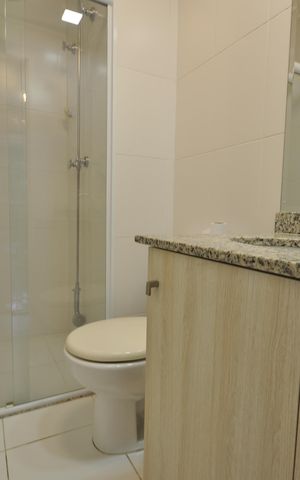 Apartamento para alugar com 70m², 2 quartos e 1 vagaBanheiro Social