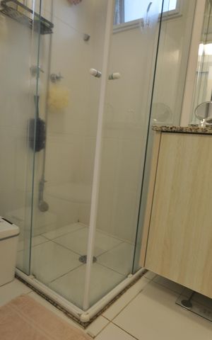 Apartamento para alugar com 70m², 2 quartos e 1 vagaBanheiro do Quarto Suíte