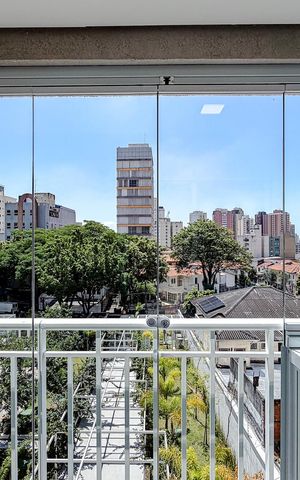 Studio para alugar com 42m², 1 quarto e 1 vaga Studio para alugar com 42m², 1 quarto e 1 vagaVista da Suíte