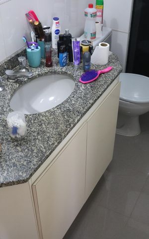 Apartamento à venda com 75m², 3 quartos e 1 vagaBanheiro 2