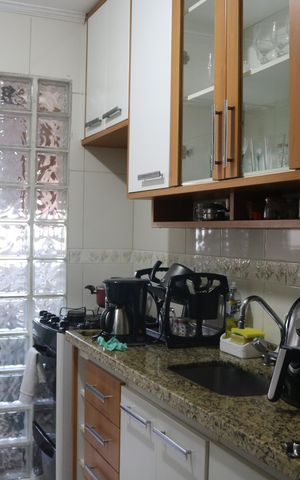 Apartamento à venda com 75m², 3 quartos e 1 vagaCozinha e Área de Serviço