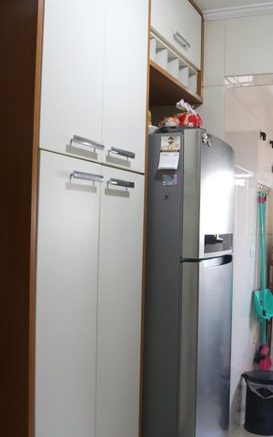 Apartamento à venda com 75m², 3 quartos e 1 vagaCozinha e Área de Serviço