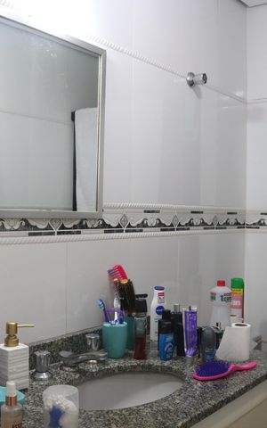 Apartamento à venda com 75m², 3 quartos e 1 vagaBanheiro 2