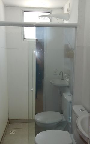 Apartamento para alugar com 43m², 2 quartos e sem vagaBanheiro
