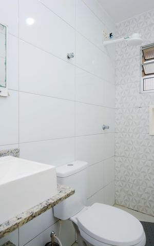 Casa para alugar com 65m², 2 quartos e 1 vagaBanheiro