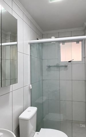 Apartamento para alugar com 88m², 2 quartos e 1 vaga Apartamento para alugar com 88m², 2 quartos e 1 vagaBanheiro 1