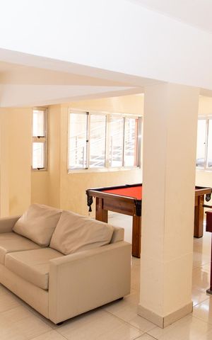 Apartamento à venda com 57m², 2 quartos e 1 vagaSalão de jogos