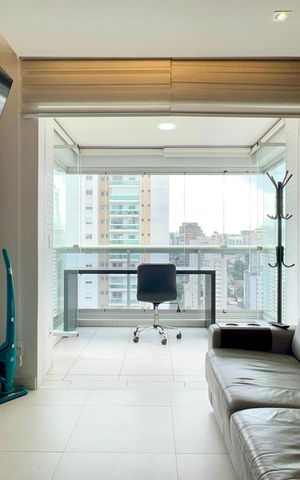 Apartamento para alugar com 40m², 1 quarto e 1 vaga Apartamento para alugar com 40m², 1 quarto e 1 vagaSala