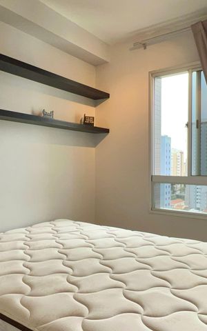 Apartamento para alugar com 40m², 1 quarto e 1 vaga Apartamento para alugar com 40m², 1 quarto e 1 vagaQuarto