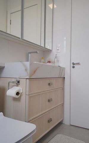 Apartamento à venda com 117m², 3 quartos e 2 vagasBanheiro da Suíte 2