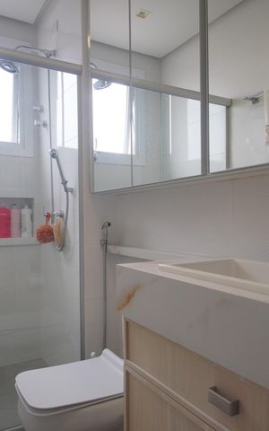 Apartamento à venda com 117m², 3 quartos e 2 vagasBanheiro da Suíte 2