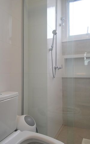 Apartamento à venda com 117m², 3 quartos e 2 vagasBanheiro da Suíte 1