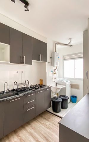 Apartamento à venda com 35m², 2 quartos e sem vagaCozinha 