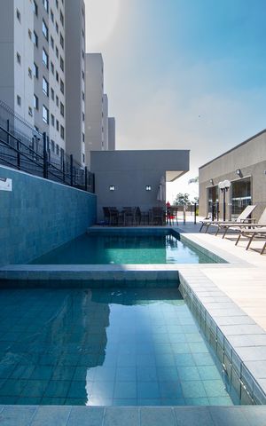 Apartamento para alugar com 49m², 2 quartos e 1 vaga Apartamento para alugar com 49m², 2 quartos e 1 vagaPISCINA