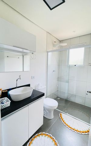Casa para alugar com 150m², 3 quartos e 2 vagas Casa para alugar com 150m², 3 quartos e 2 vagasBanheiro