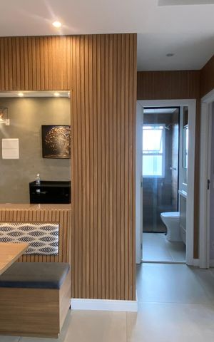Apartamento à venda com 47m², 2 quartos e 1 vaga Apartamento à venda com 47m², 2 quartos e 1 vagaSala - Cozinha