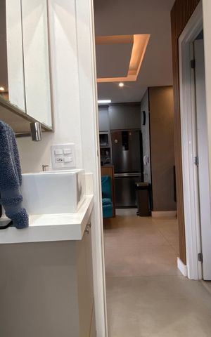 Apartamento à venda com 47m², 2 quartos e 1 vaga Apartamento à venda com 47m², 2 quartos e 1 vagaBanheiro