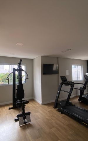 Apartamento à venda com 47m², 2 quartos e 1 vaga Apartamento à venda com 47m², 2 quartos e 1 vagaÁrea comum - Academia
