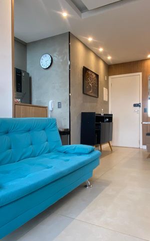 Apartamento à venda com 47m², 2 quartos e 1 vaga Apartamento à venda com 47m², 2 quartos e 1 vagaSala - Cozinha