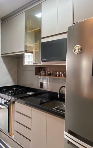 Apartamento à venda com 47m², 2 quartos e 1 vaga Apartamento à venda com 47m², 2 quartos e 1 vagaCozinha - Área de Serviço