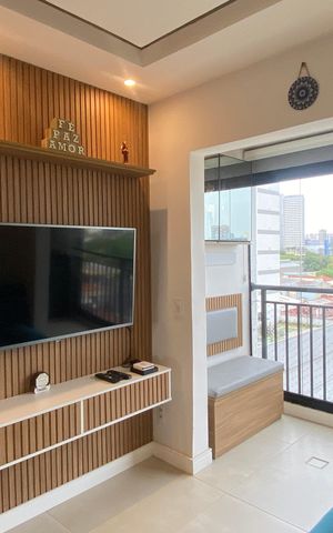 Apartamento à venda com 47m², 2 quartos e 1 vaga Apartamento à venda com 47m², 2 quartos e 1 vagaSala - Cozinha