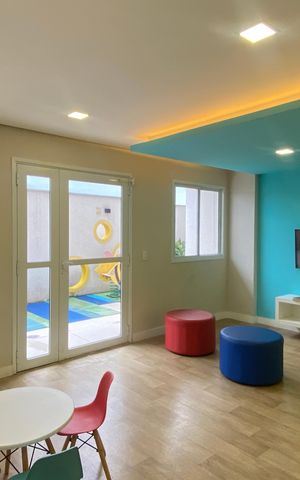 Apartamento à venda com 47m², 2 quartos e 1 vaga Apartamento à venda com 47m², 2 quartos e 1 vagaBrinquedoteca